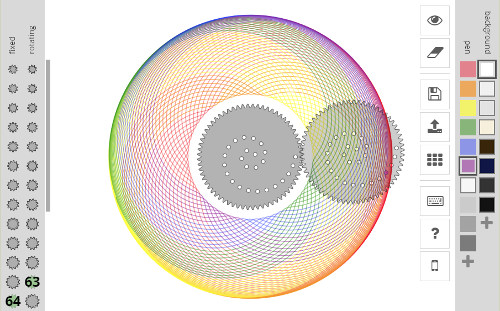 A screenshot of Inspiral Web